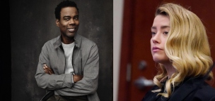 Chris Rock visszatért és keményen beszólt Amber Heard-nak