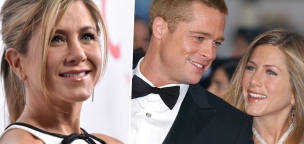 Jennifer Aniston 50. születésnapjára váratlanul beállított Brad Pitt is