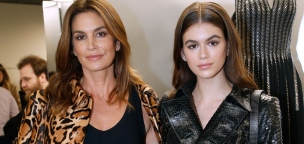 Közös fotózást tartott saját garázsukban a lányával Cindy Crawford