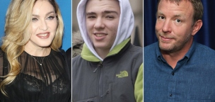 Madonna fia egy híd alatt iszik és füvezik