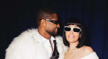 Usher és barátnője összeházasodott a Super Bowl hétvégéjén