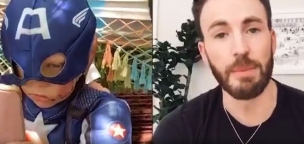 Videóüzenetet küldött Chris Evans a kisfiúnak, aki megmentette kistestvérét egy megvadult kutyától