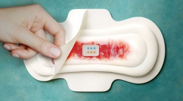 Íme az új egészségügyi betét, ami képes kielemezni menstruációs vért