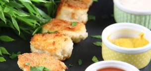 Egyszerű csirke nuggets