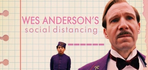 Wes Anderson filmjei nyomán látható, hogy mennyi az ideális távolság a vírus ideje alatt